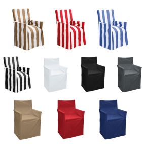 Black and white deals director chair covers