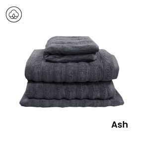 Set of 4 George Collective Cotton Bath Towel Set by J Elliot Home