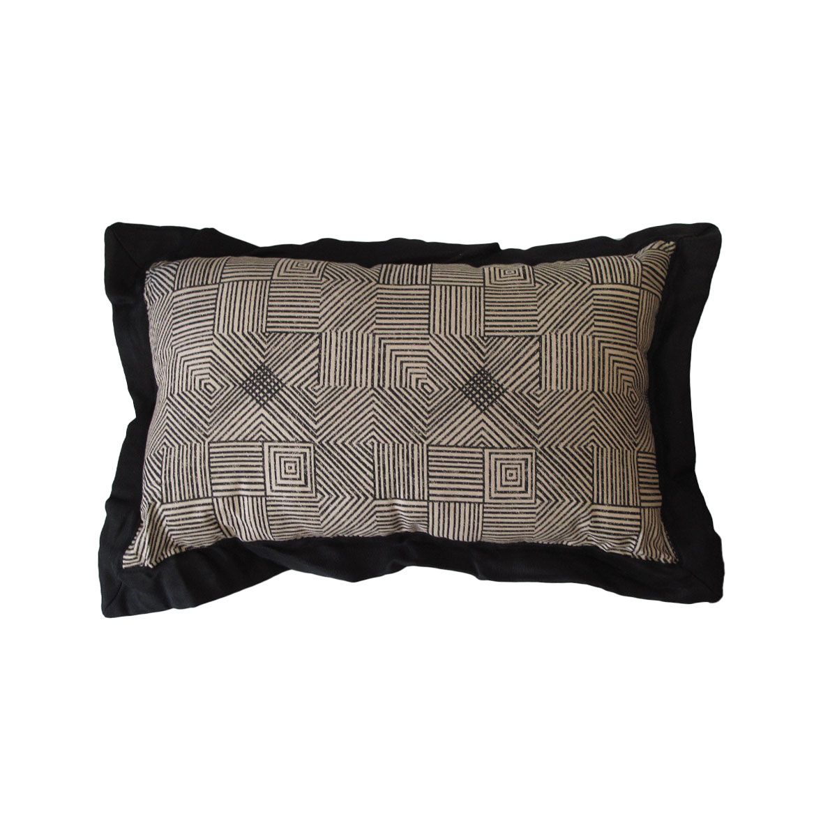 Black oblong pillow hotsell