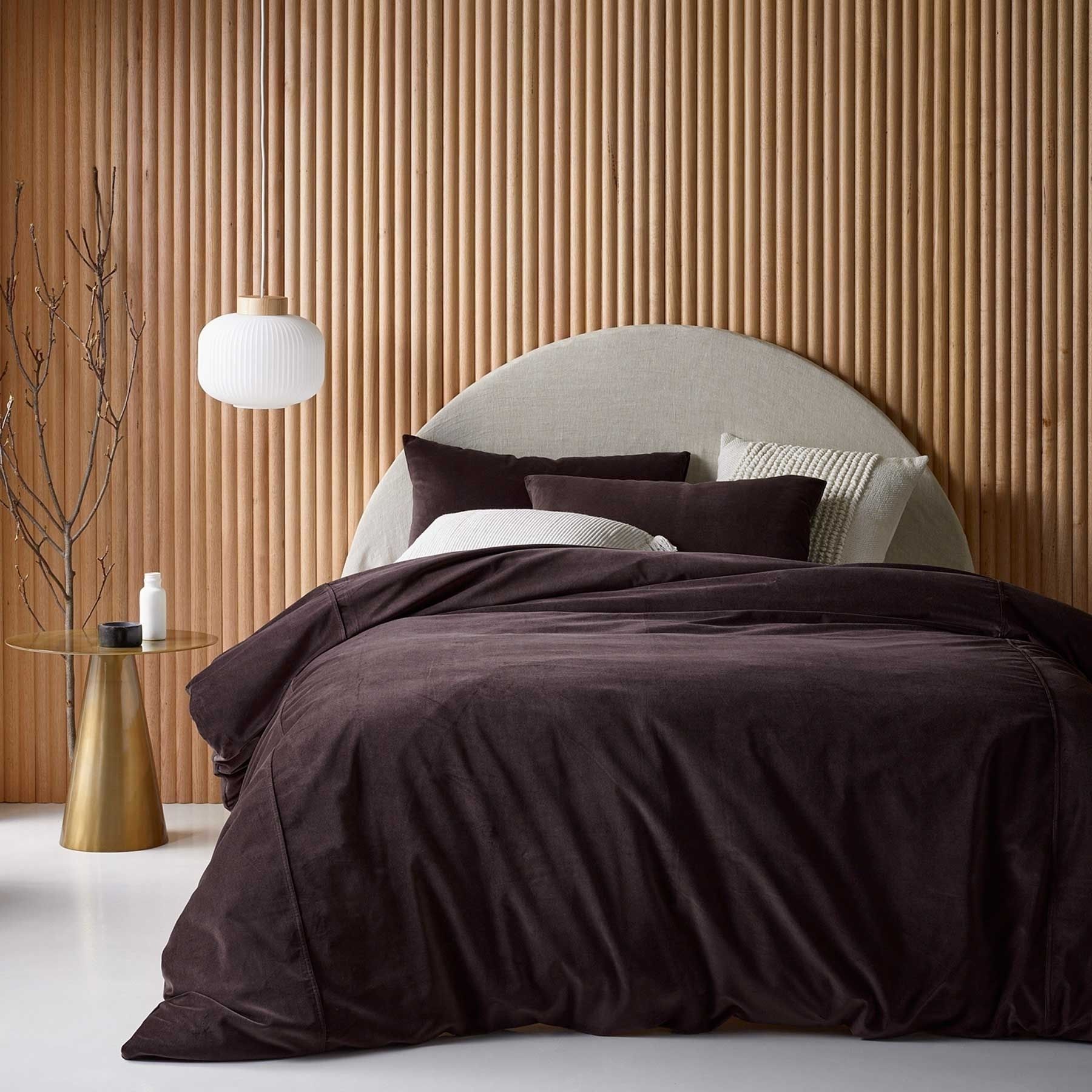 Velvet outlet quilt cover