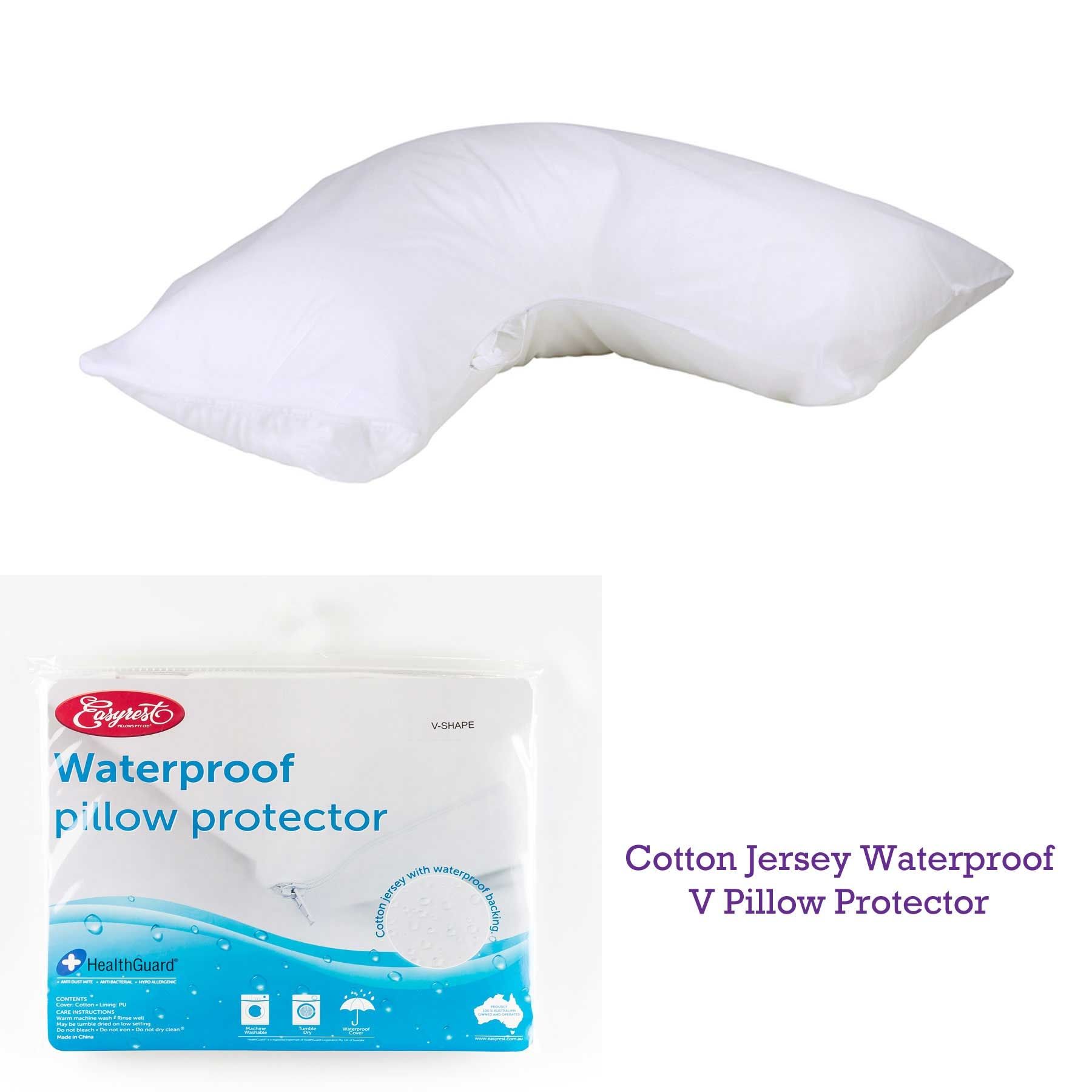 Waterproof v pillow protector hotsell