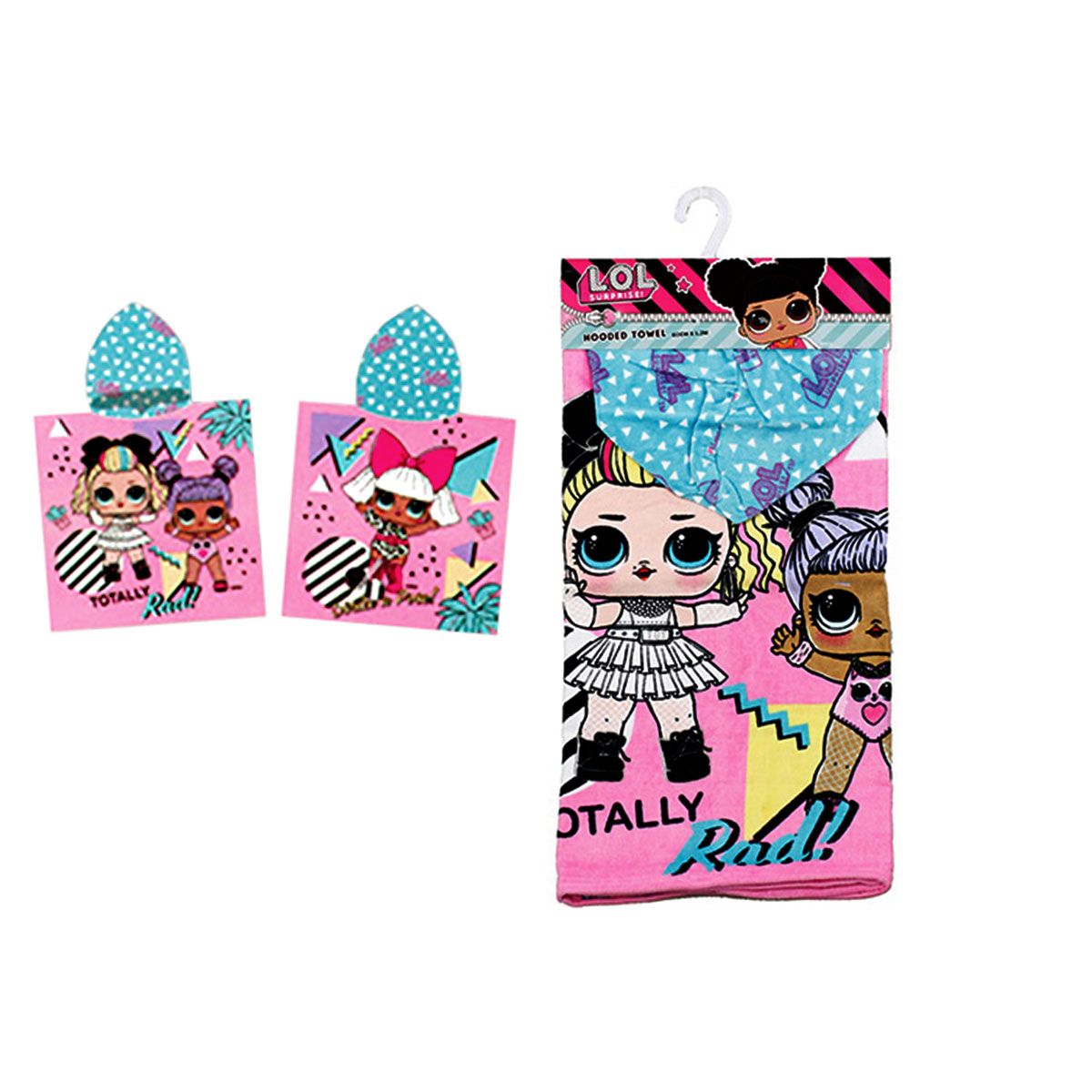 Lol surprise store hooded towel