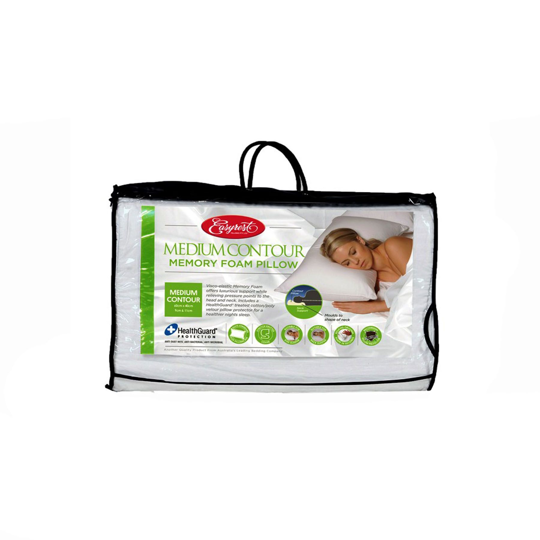 Easy rest 2025 memory foam pillow