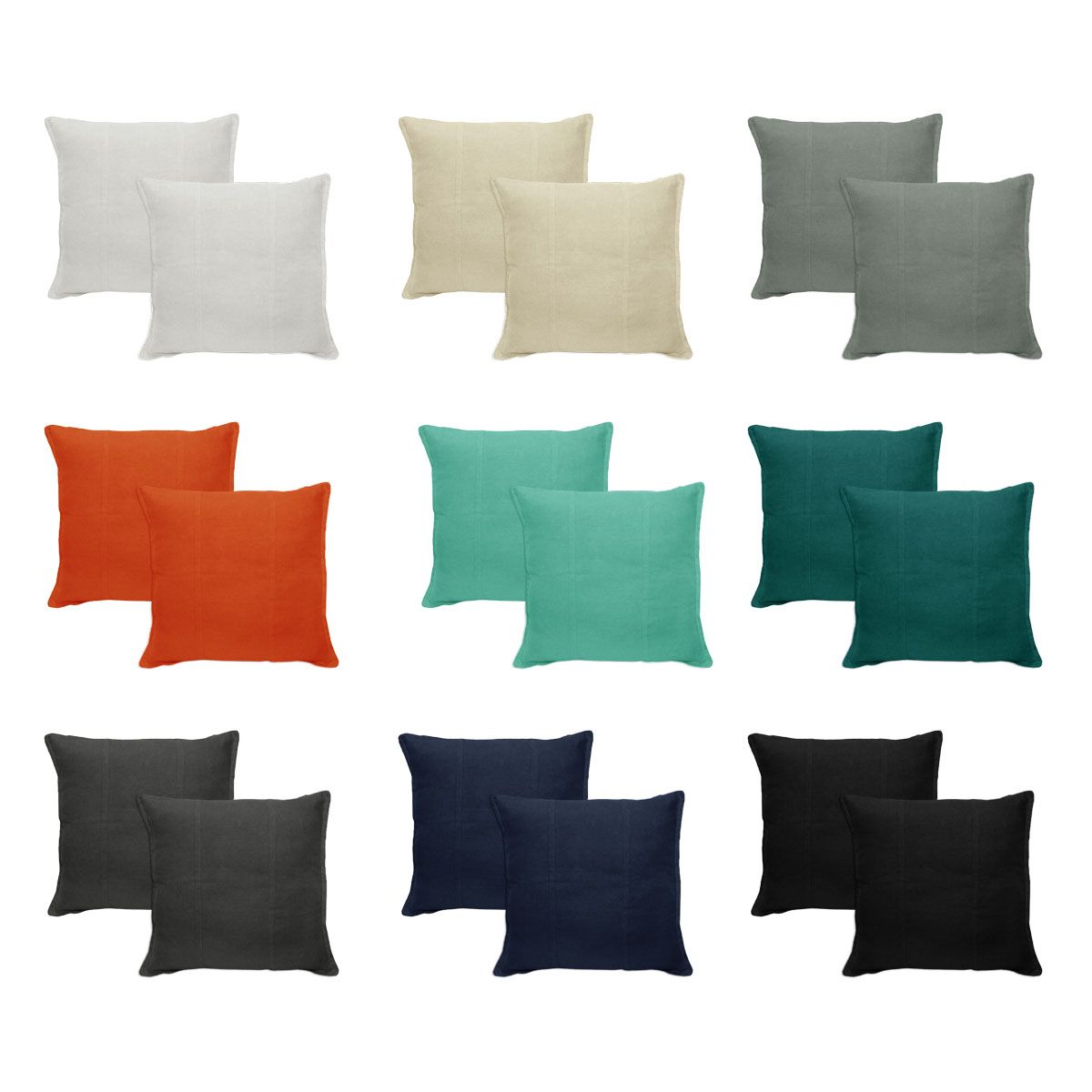 Pure linen european cheap pillowcases