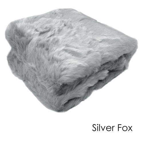 Faux Fur Luxury Animal Throw Rug 127 x 152 cm Range 2