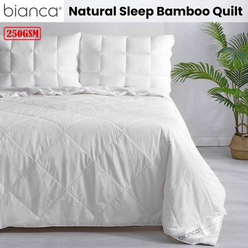 250GSM Natural Sleep Bamboo Summer Quilt by Bianca