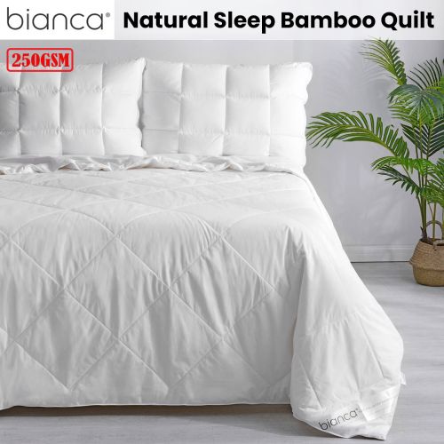 250GSM Natural Sleep Bamboo Summer Quilt by Bianca