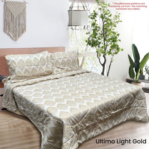 3 Pce Light Weight Microfiber Comforter Set Ultimo Queen/King by Hotel Living