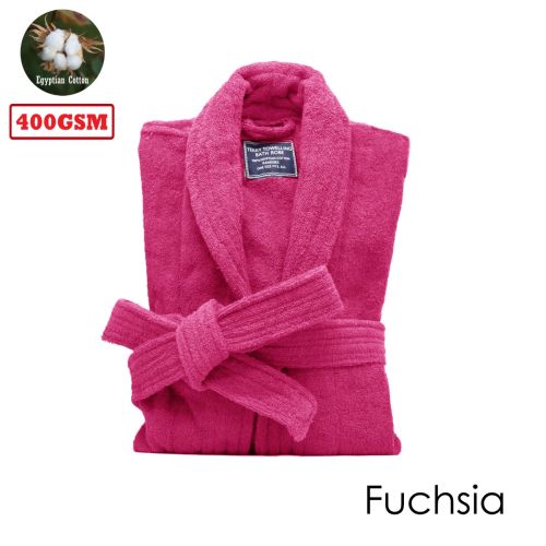 400gsm Egyptian Cotton Terry Toweling Bath Robe