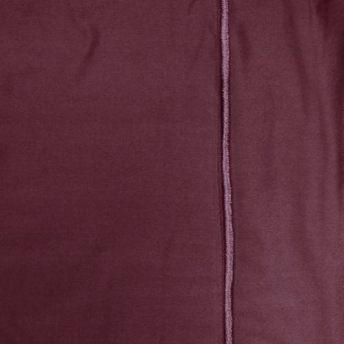 400TC 100% Pima Cotton Tailored Edge Quilt Cover Set Burgundy King by Grand Aterlier
