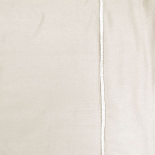 400TC 100% Pima Cotton Tailored Edge Quilt Cover Set Ivory by Grand Aterlier