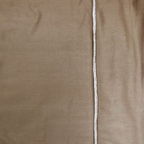 400TC 100% Pima Cotton Tailored Edge Quilt Cover Set Khaki by Grand Aterlier