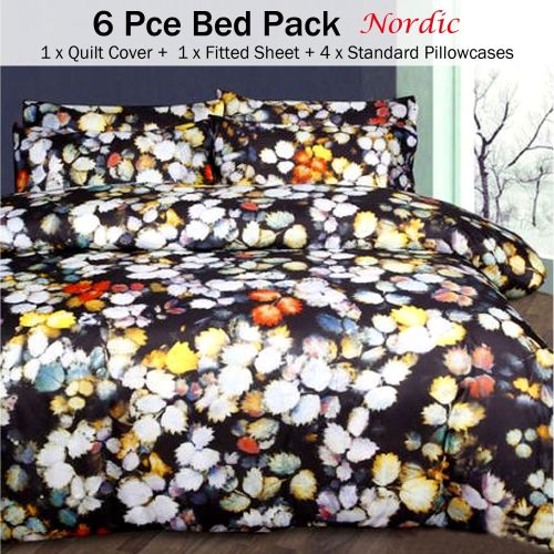 6 Pce Bed Pack Set Nordic by Big Sleep