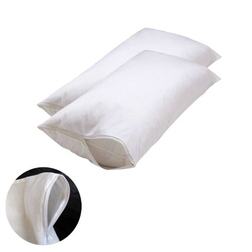 Pack of 2 Stain Resistant Pillow Protectors King