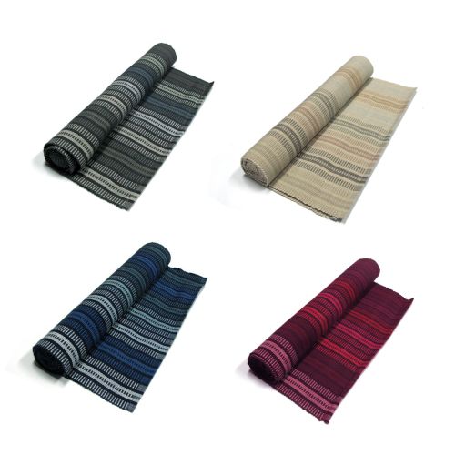Willow Cotton Ribbed Table Runner 35 x 152 cm