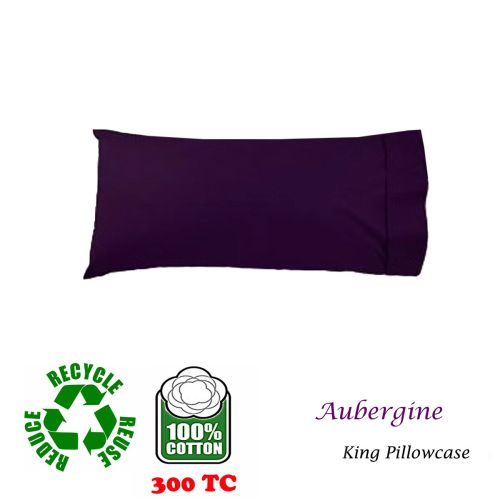 300TC Cotton King Pillowcase 48 x 90 cm by Accessorize