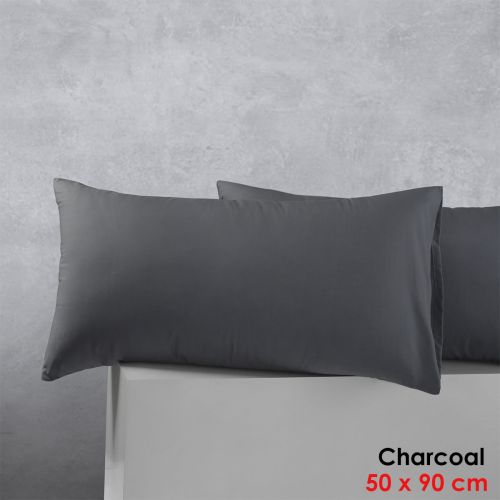 Pair of Cotton Polyester King Pillowcases 50 x 90 cm by Accessorize