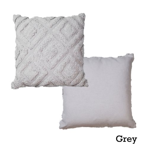 Kamal Cotton Cover Filled Cushion 45 x 45 cm by Accessorize