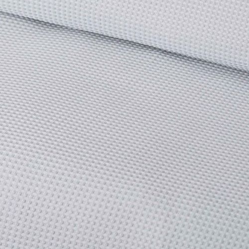 Silver Waffle Polyester Quilt Cover Set by Accessorize