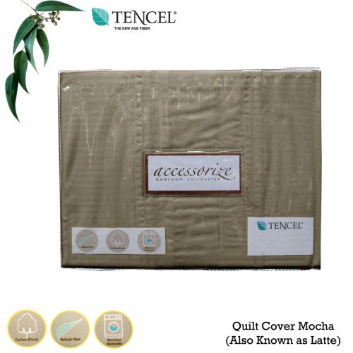 Tencel Cotton Blend Quilt Cover by Accessorize