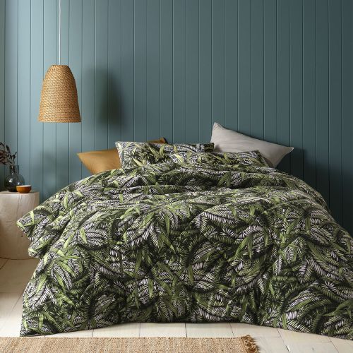 Styx Washed Cotton Printed 3 Piece Comforter Set by Accessorize