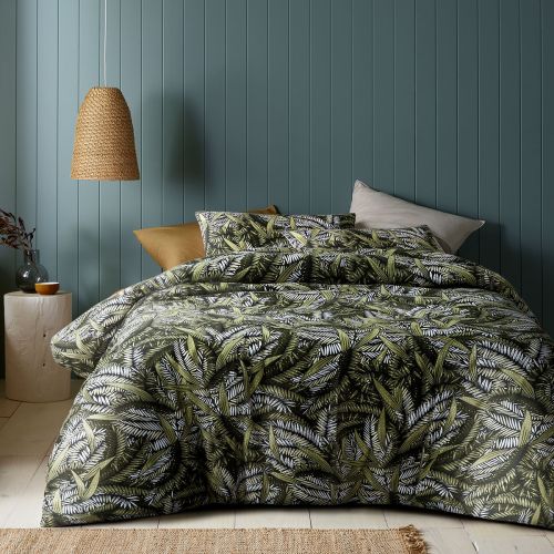 Styx Washed Cotton Printed Quilt Cover Set by Accessorize