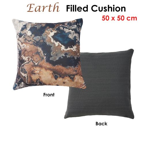 Earth Filled Cushion 50x50cm by Accessorize