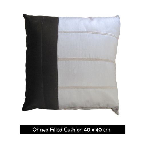 Ohayo Square Filled Cushion by Belmondo