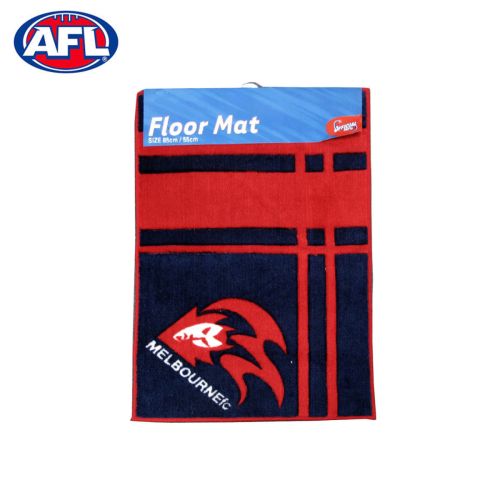 Melbourne Football Club Rubber Backed Floor Mat 55 x 85 cm by AFL