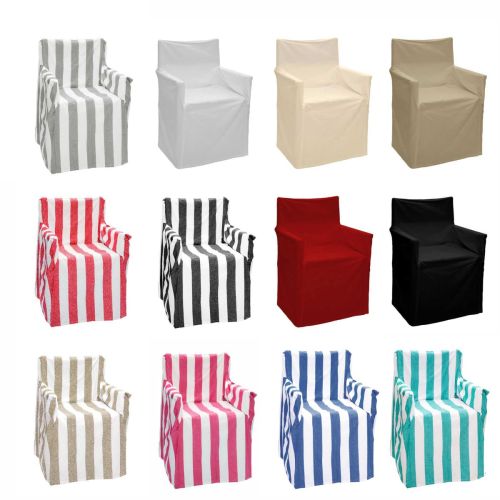 Alfresco 100% Cotton Director Chair Cover by Rans