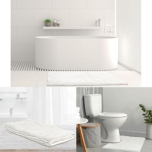 Bathroom Non-slip Mat, Bathtub Mats With Drain Holes And Suction Cup, Shower  Carpet For Home Bathroom, Bathroom Accessories - Temu