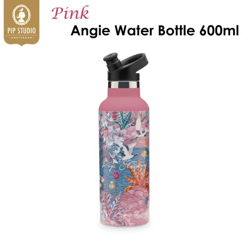 Angie Water Bottle Pip Garden Pink 600ml by PIP Studio