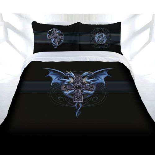 Dragon Duo Quilt Cover Set by Anne Stokes