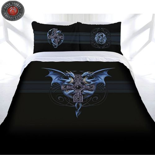 Dragon Duo Quilt Cover Set by Anne Stokes