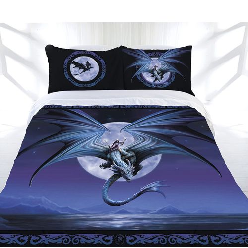 Moonstone Quilt Cover Set by Anne Stokes