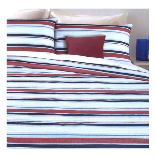 Infinity Navy Polyester Cotton Quilt Cover Set by Apartmento