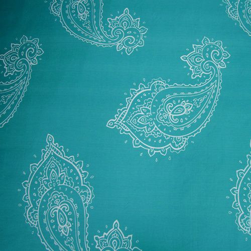 Paize Turquoise Reversible Quilt Cover Set by Ardor