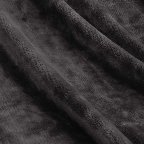Lucia Luxury Push Blanket Charcoal by Ardor