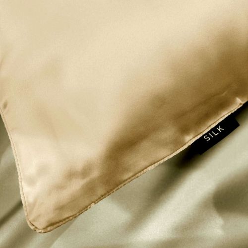 Mulberry Silk Standard Pillowcase Golden Princess 51 x 76 cm by Ardor