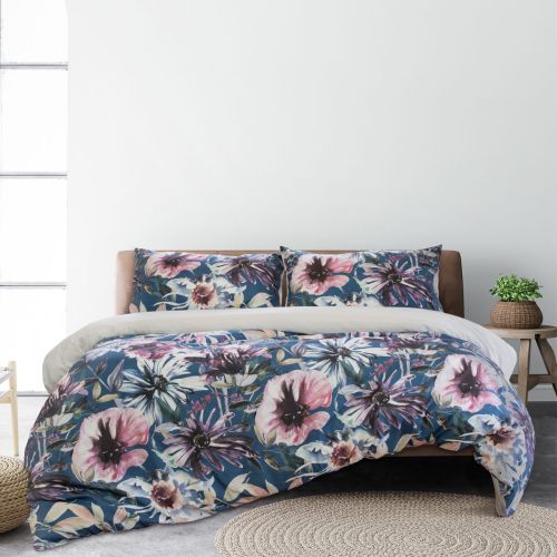 Jenna Printed Quilt Cover Set by Ardor