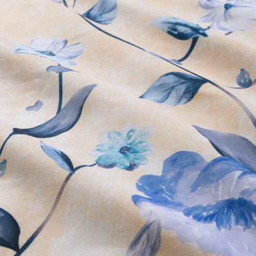 Peach Blossom Printed Quilt Cover Set by Ardor
