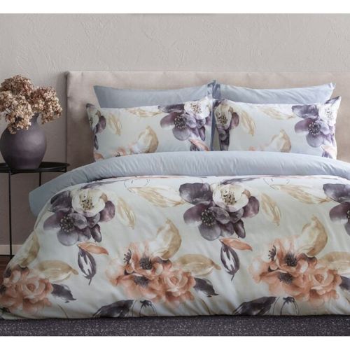 Caitlyn Printed Floral Quilt Cover Set by Ardor