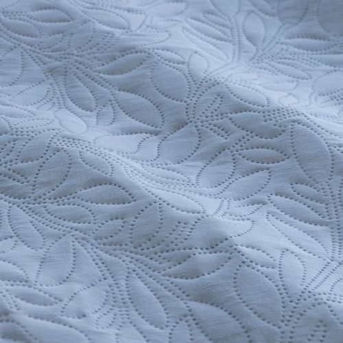 Lottie Bluebell Pinsonic Embossed Quilt Cover Set by Ardor