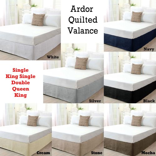 Double bed shop valance