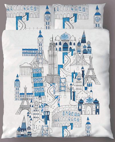 Around The World Quilt Cover Set