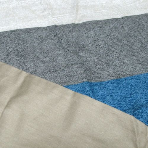 250TC Cotton Reversible Quilt Cover Set Beachy Stripes Queen