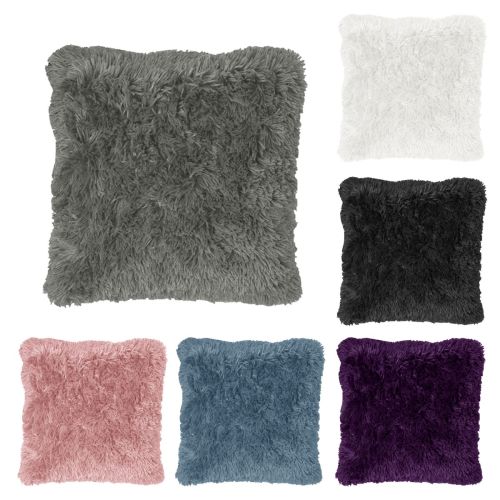 Faux fur european best sale pillowcase