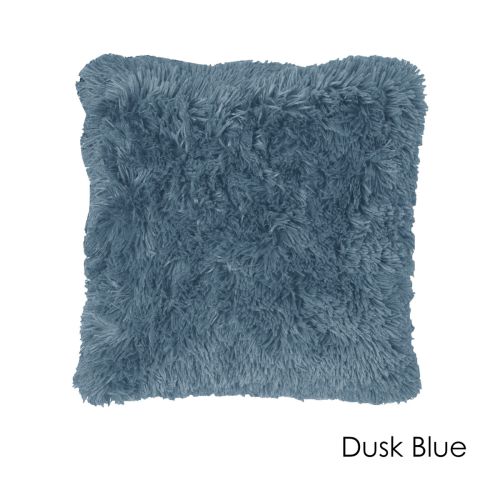 Long Hair Faux Fur Filled European Cushion 60 x 60 cm