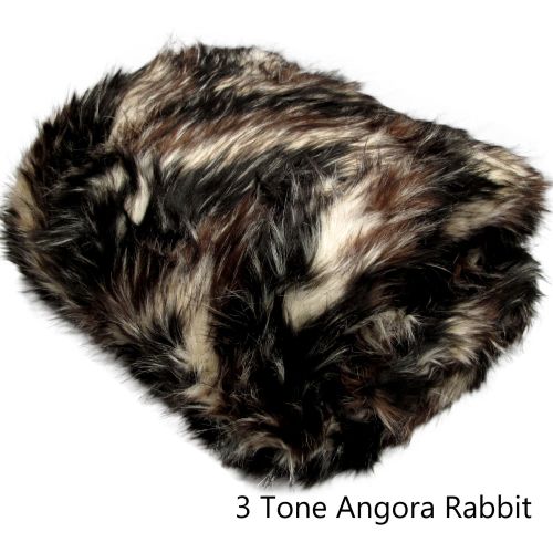 Luxury Long Hair Faux Fur Animal Throw 130 x 160 cm by Artex