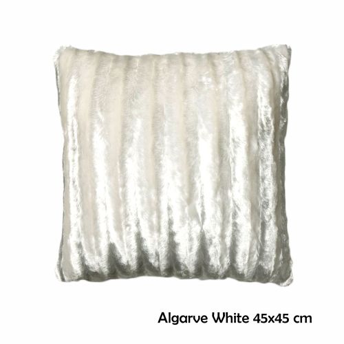 Assorted Fluffy Faux Fur Square Filled Cushion